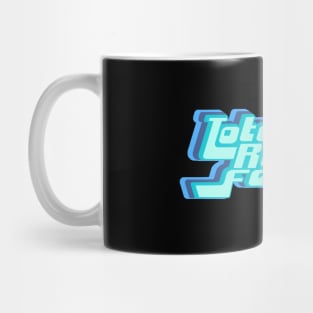 Totally Radical Feminist Retro 80s 70s Mug